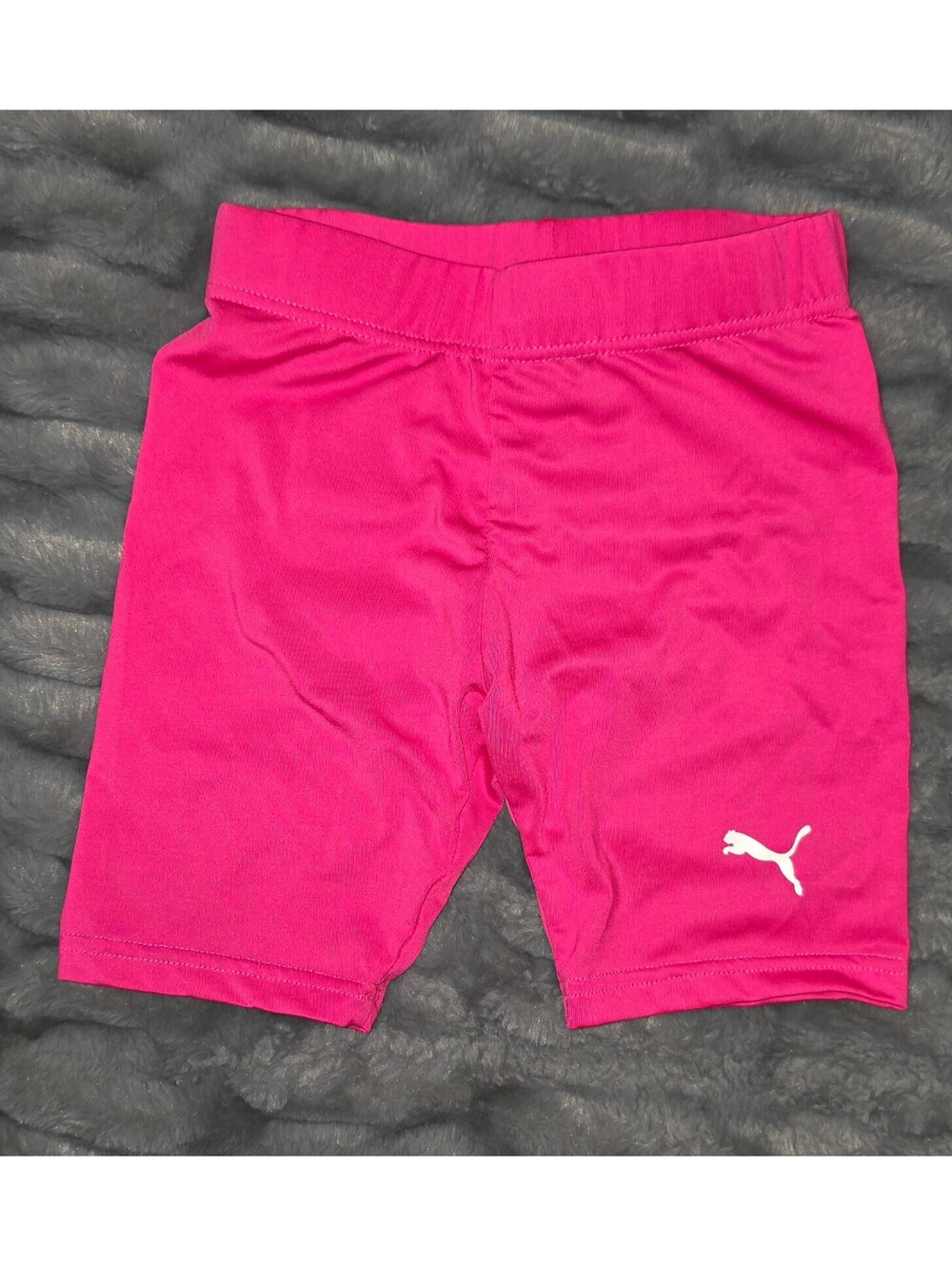 Puma Girls Pink Bike Shorts